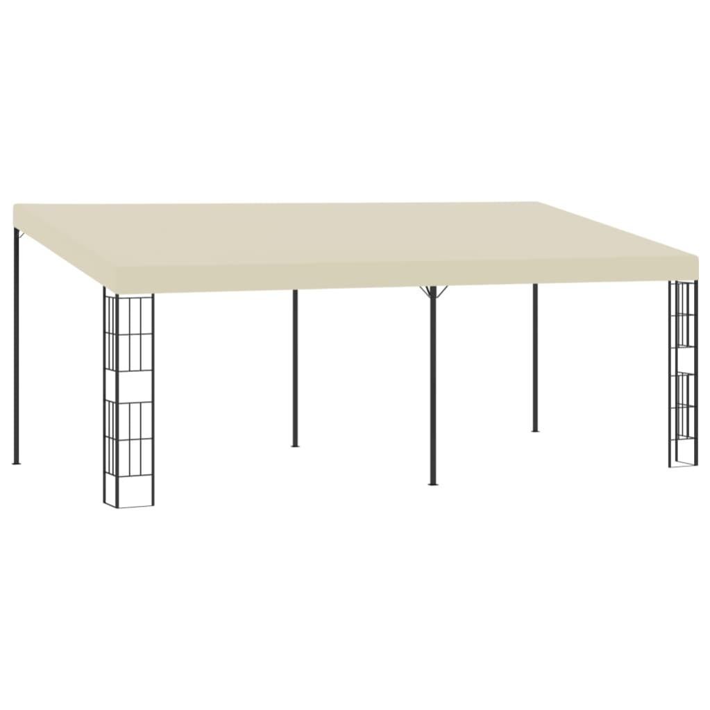 VidaXL Gazebo a Parete 3x6 m Crema in Tessuto Leroy Merlin