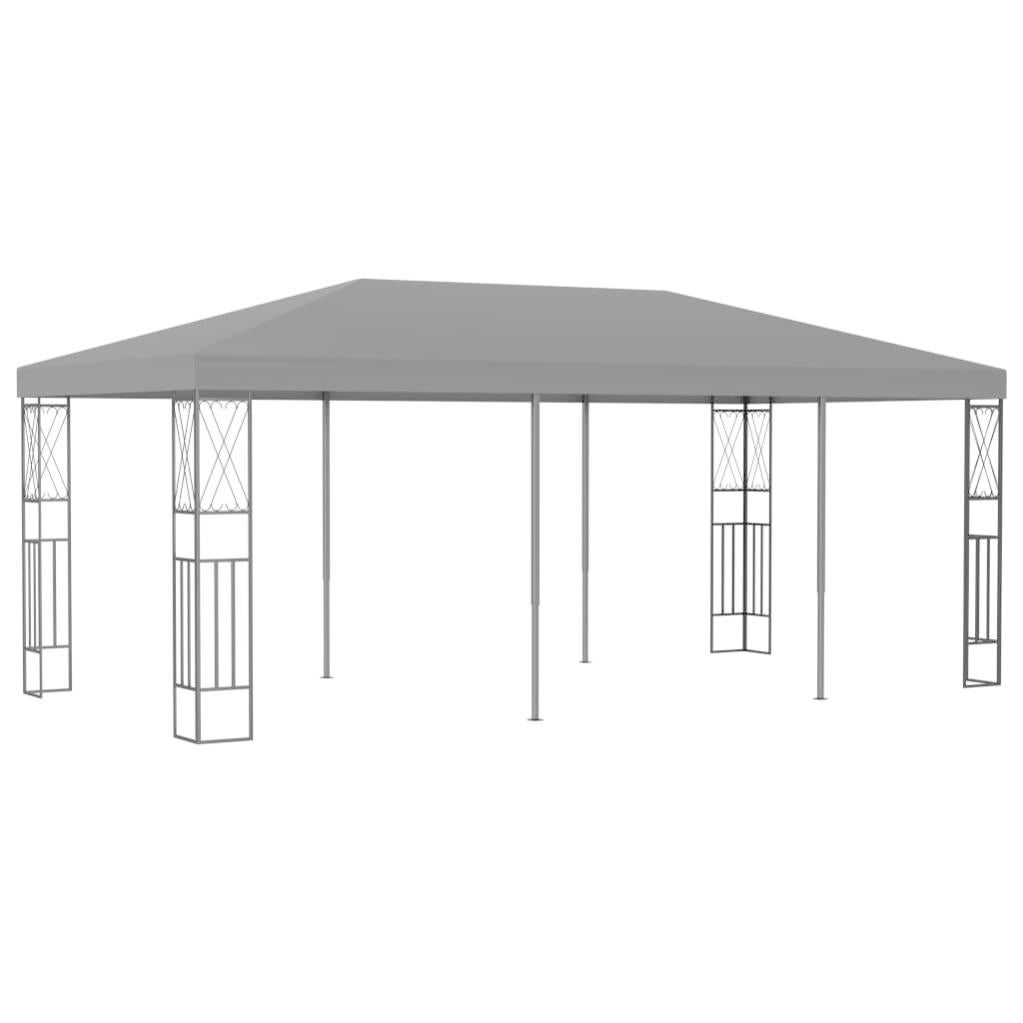 Gazebo 3x6 m antracite in tessuto Leroy Merlin