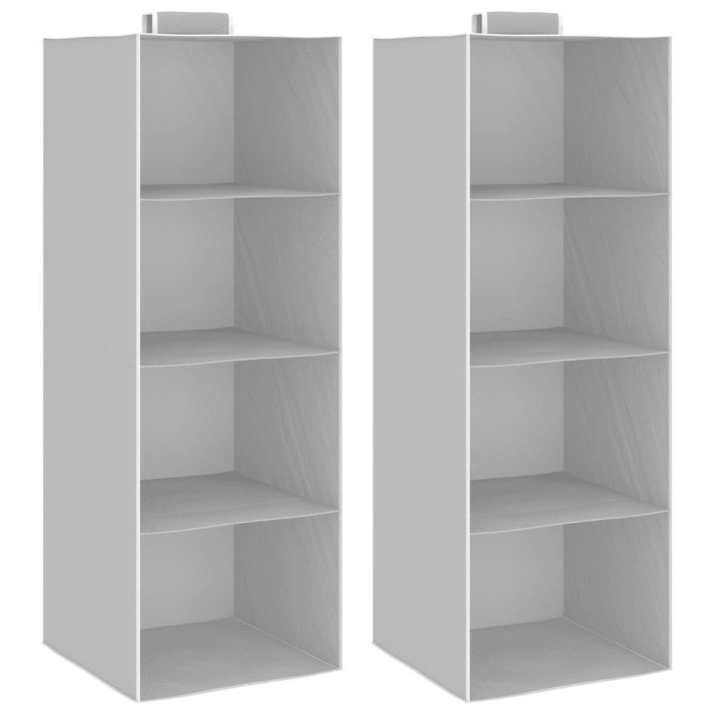 Organizer per Armadio da Appendere 2 pz con 10 Ripiani Tessutocod mxl Organizer per Armadio da Appendere 2 pz con 10 Ripiani Tessutocod mxl