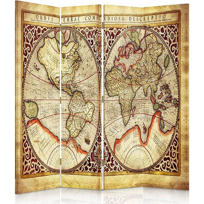 Paravent Ancienne Carte Du Monde 4 Volets 145 X 180 Cm 1 Face Deco 1 Face Noir Leroy Merlin Paravent Ancienne Carte Du Monde 4 Volets 145 X 180 Cm 1 Face Deco 1 Face Noir Leroy Merlin