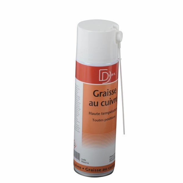Spray Graisse Cuivre pour Haute Température 400 ml