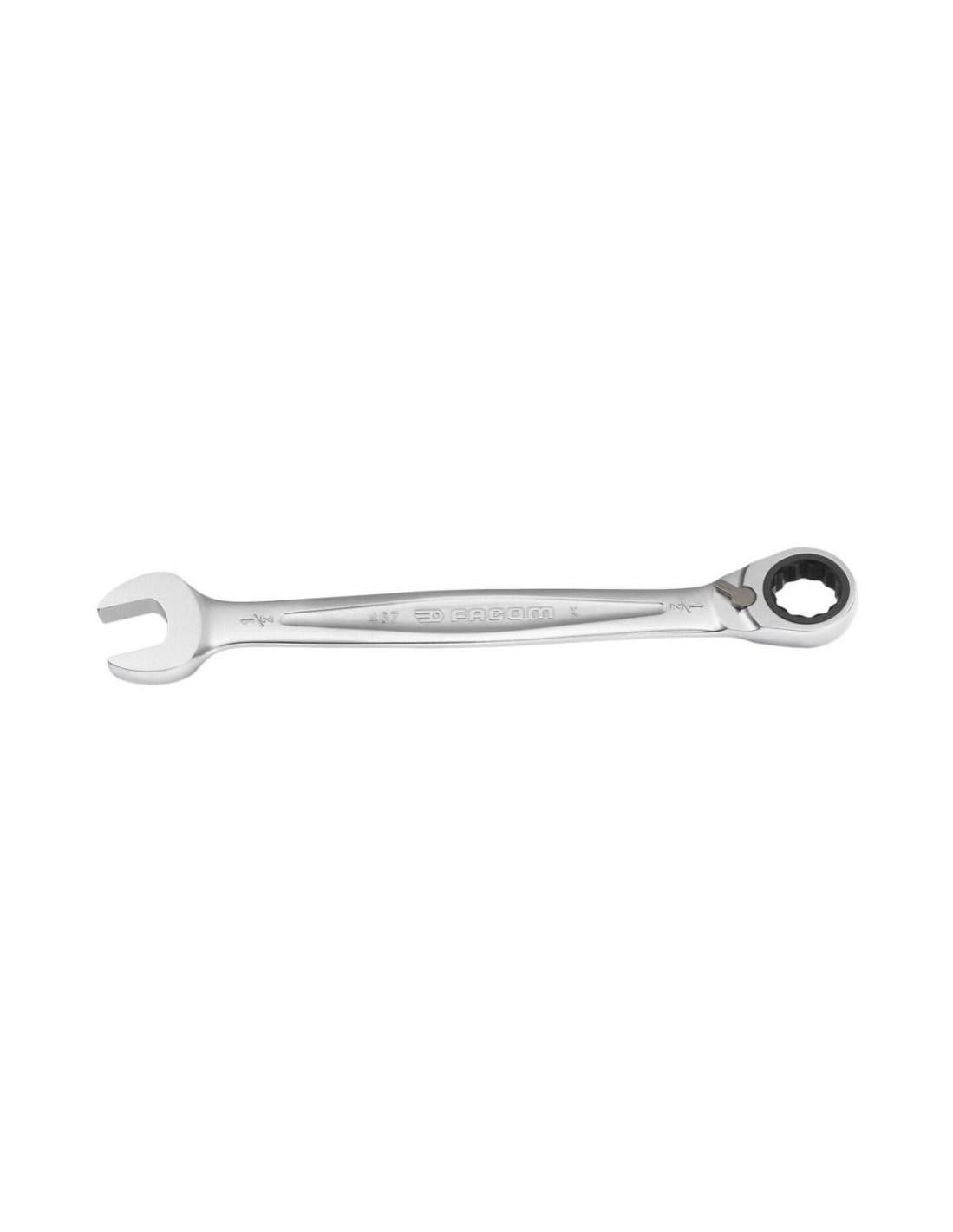 Llave Mixta Con Trinquete Flex - Métricas - FACOM 467F - SIA Suministros