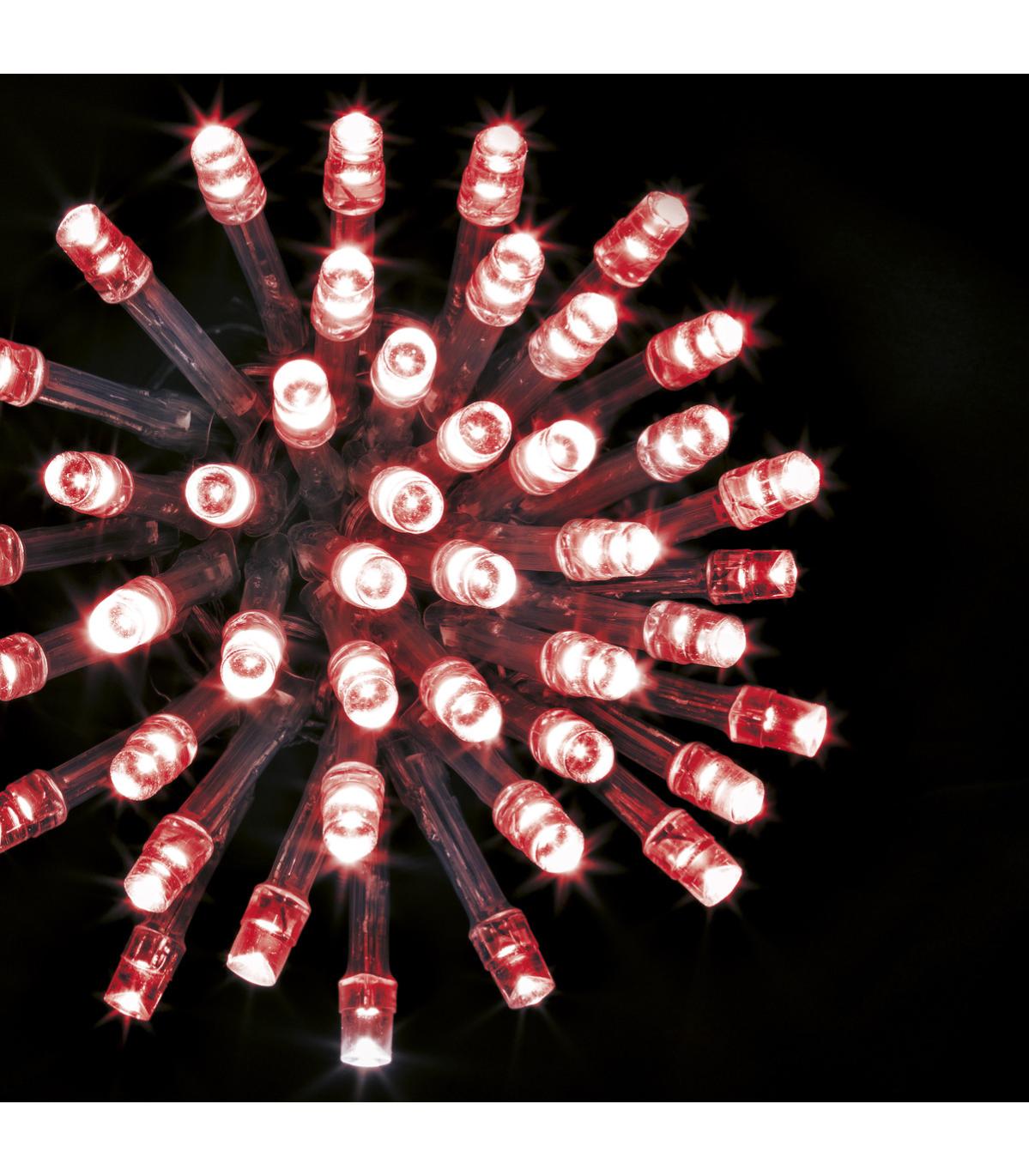 500 guirlandes blanches de LED 52M guirlande de fête 8 modes jardin de Noël IP44 
