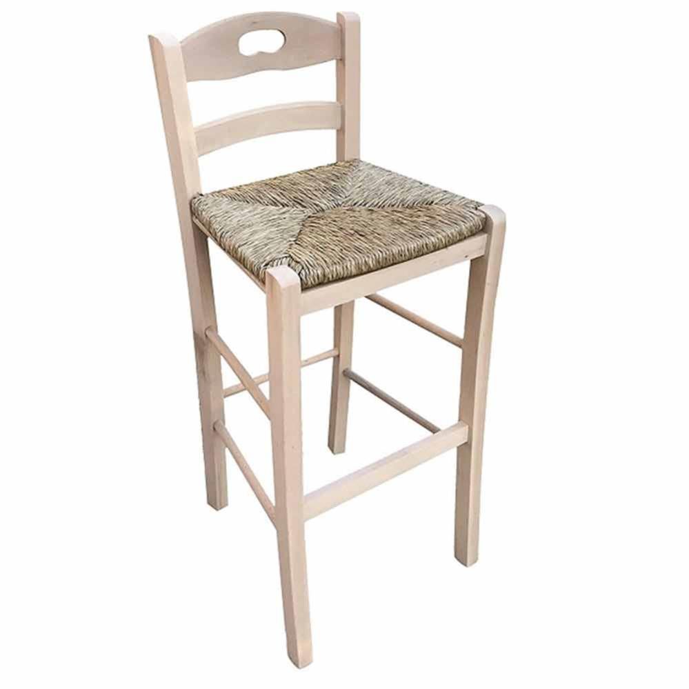 Paglia Sedia Paesana Bianca Sedia Paesana Paglia Anilina Bianco La