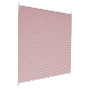 Tenda Plissettata Rosa, 50x100 Cm, Incl. Materiale Di Fissaggio