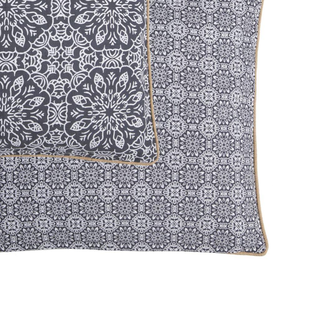 COUSSIN SLUB GRIS AMBROISE 50X50 - 2