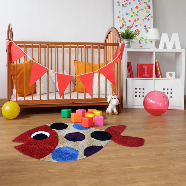 Tapis Enfant 91x152 Cm Forme Originale Poisson Doux Multicolore Chambre Tufte Main Adapte Au Chauffage Par Le Sol Leroy Merlin Tapis Enfant 91x152 Cm Forme Originale Poisson Doux Multicolore Chambre Tufte Main Adapte Au Chauffage Par Le Sol Leroy Merlin