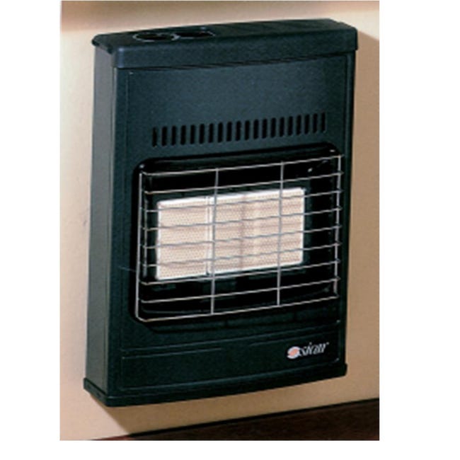 Stufa A Gas Sicar Blu Flame 4100W - A Metano, Design Eco, Da Parete O Appoggio, Colore Grigio - Foto 5