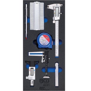 Sets d'outils sur insert moussé pour tiroir servante SP Tools - 395 pièces  d'outillage - 11 Modules pour Tiroir 570x410 mm - SP Tools - SP00263