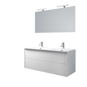 Mobile Bagno Milu' 50 cm Sospeso con Toppino per Lavabo in