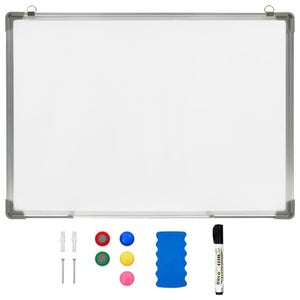 Nobo tableau blanc magnétique mini, avec cadre coloré , ft 33,5 x