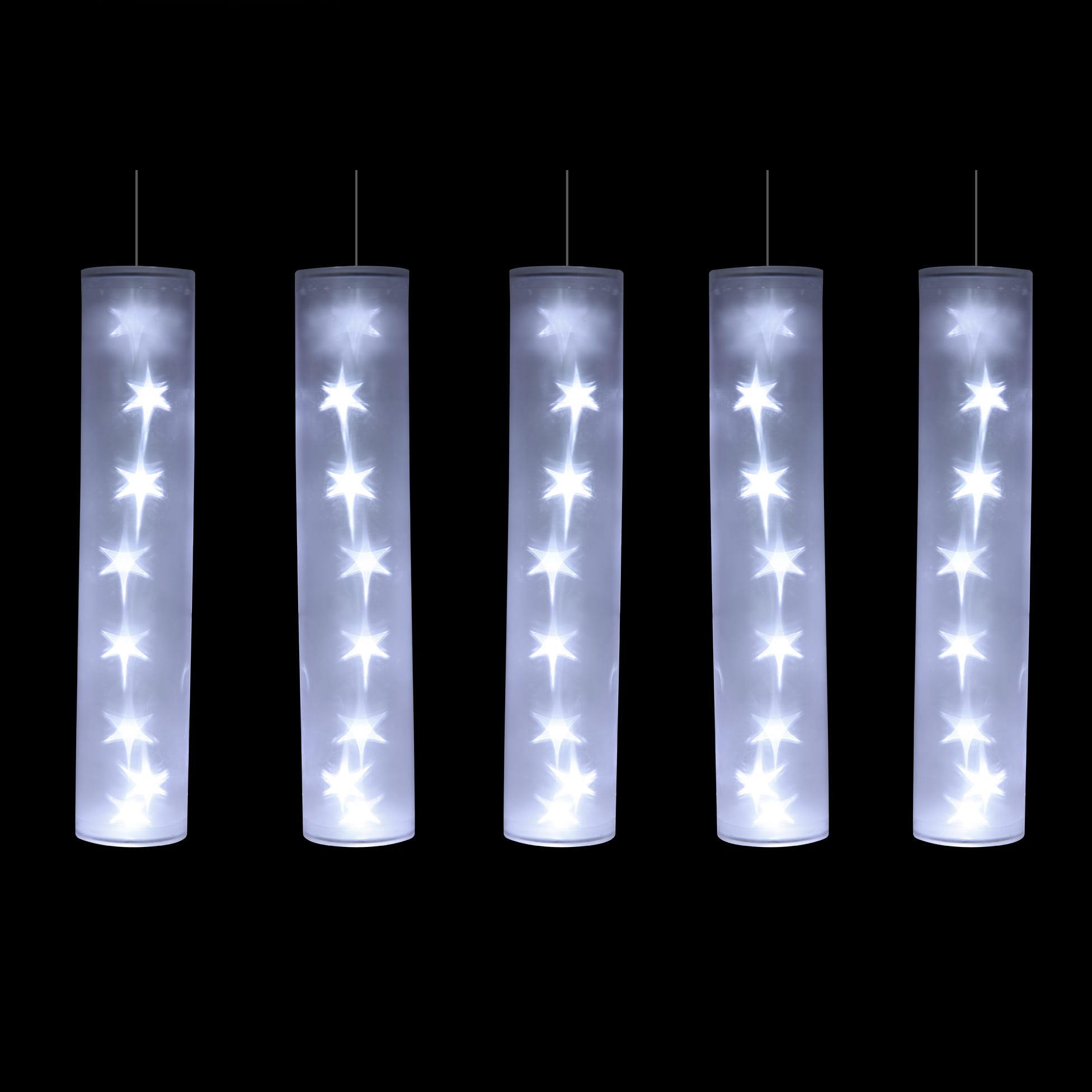 vidaXL Guirlande lumineuse étoile et lune avec télécommande 138 LED - La  Poste