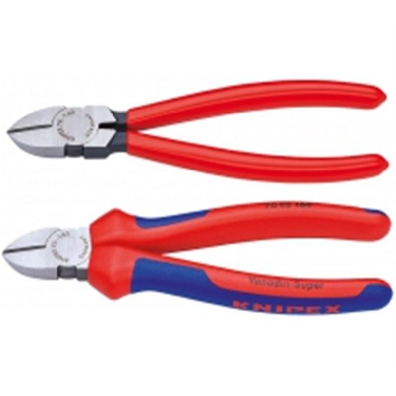 Pince Coupante Diagonale Draper 160mm - Acier Carbone Durci - Poignées Soft Grip - Coupe Précise
