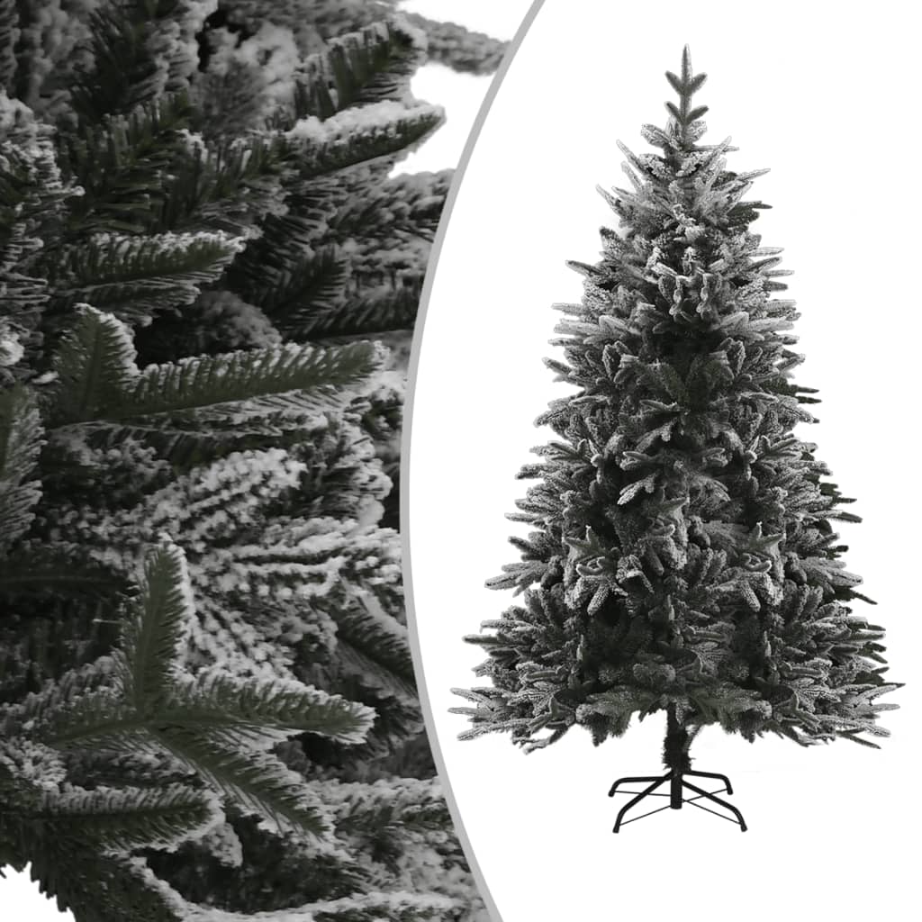 Árvore de Natal Artificial com Neve 180 cm Pvc Verde - 320964