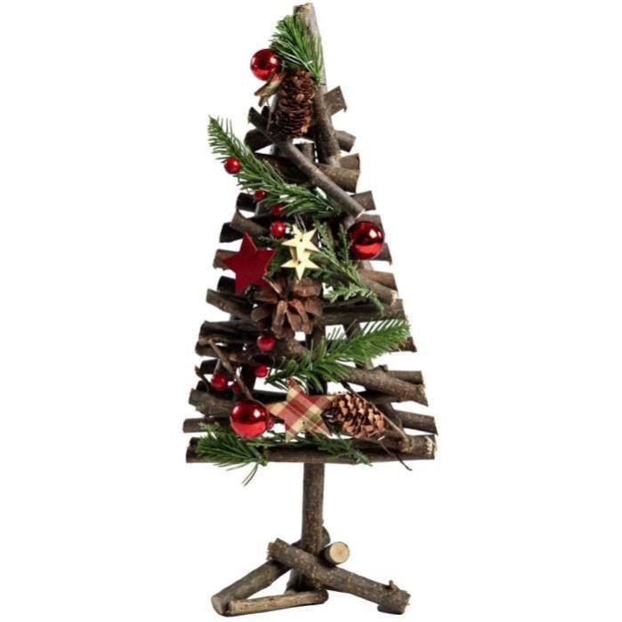 cp international sapin decore etoiles et pommes de pin leroy merlin