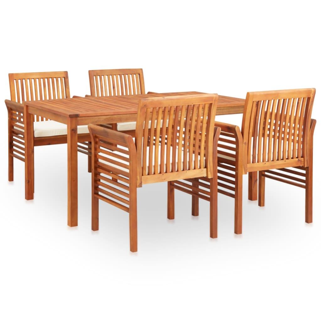 vidaXL Set Divani da Giardino 5 pz con Cuscini Verde Brillante