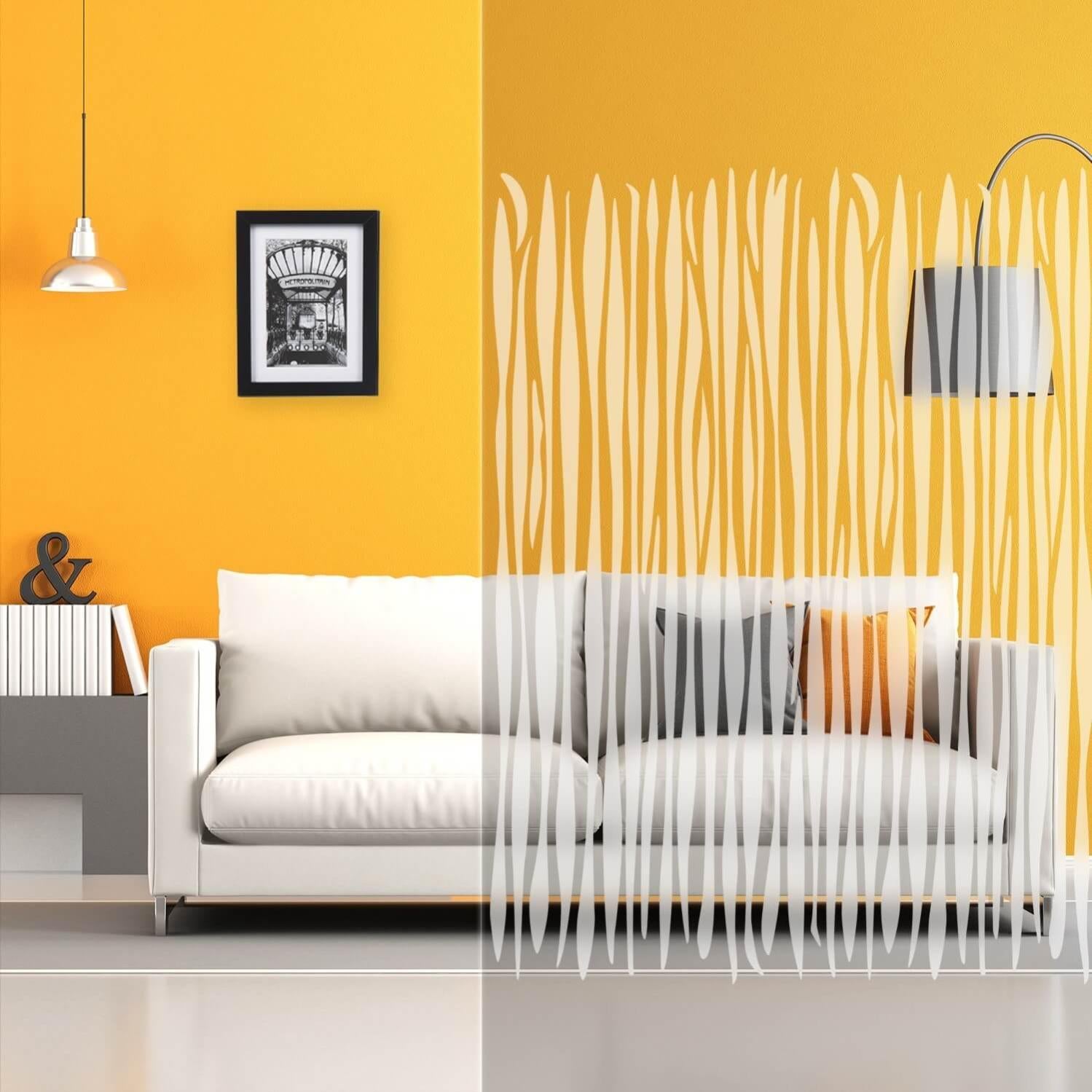 Pellicola Decorativa Statica Per Finestre, Effetto Vetro Satinato Con Motivo Chiesa. 80x200 Cm, Per Privacy E Protezione UV In Casa O Ufficio.