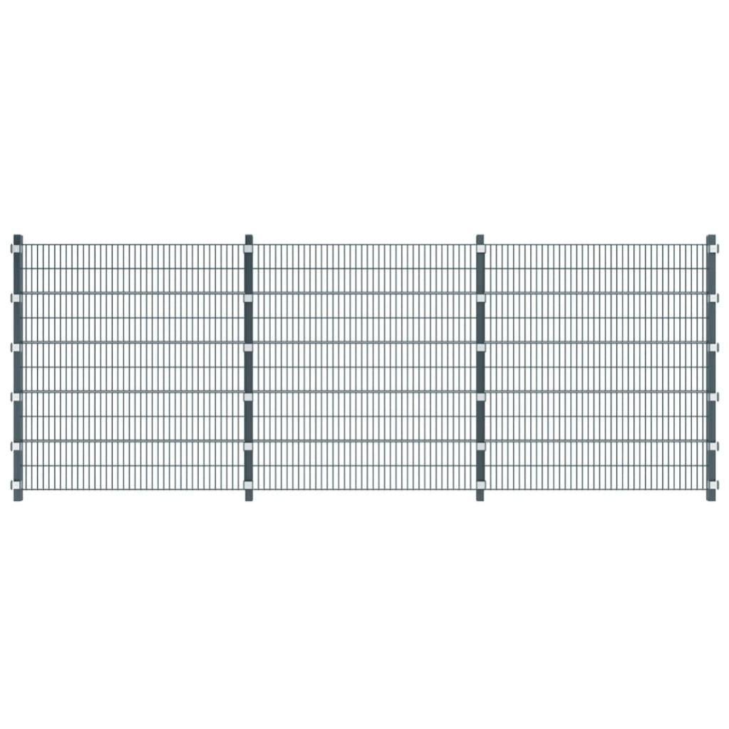 VidaXL Parabrezza Per Recinzione In PVC Grigio Chiaro, Rotolo Per Recinzione In Rete, Frangivento Da Giardino