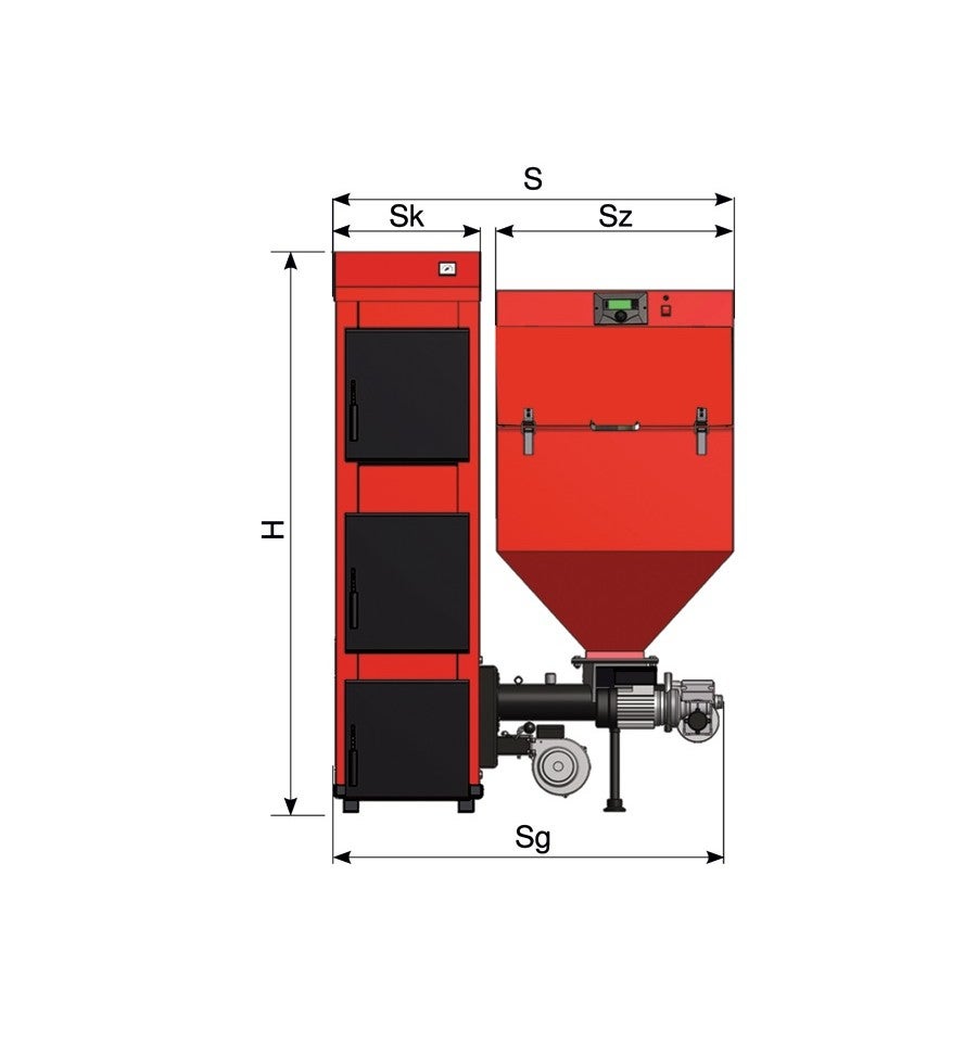 Chaudiere Bois Et Granules Multimax 22 Kw Leroy Merlin