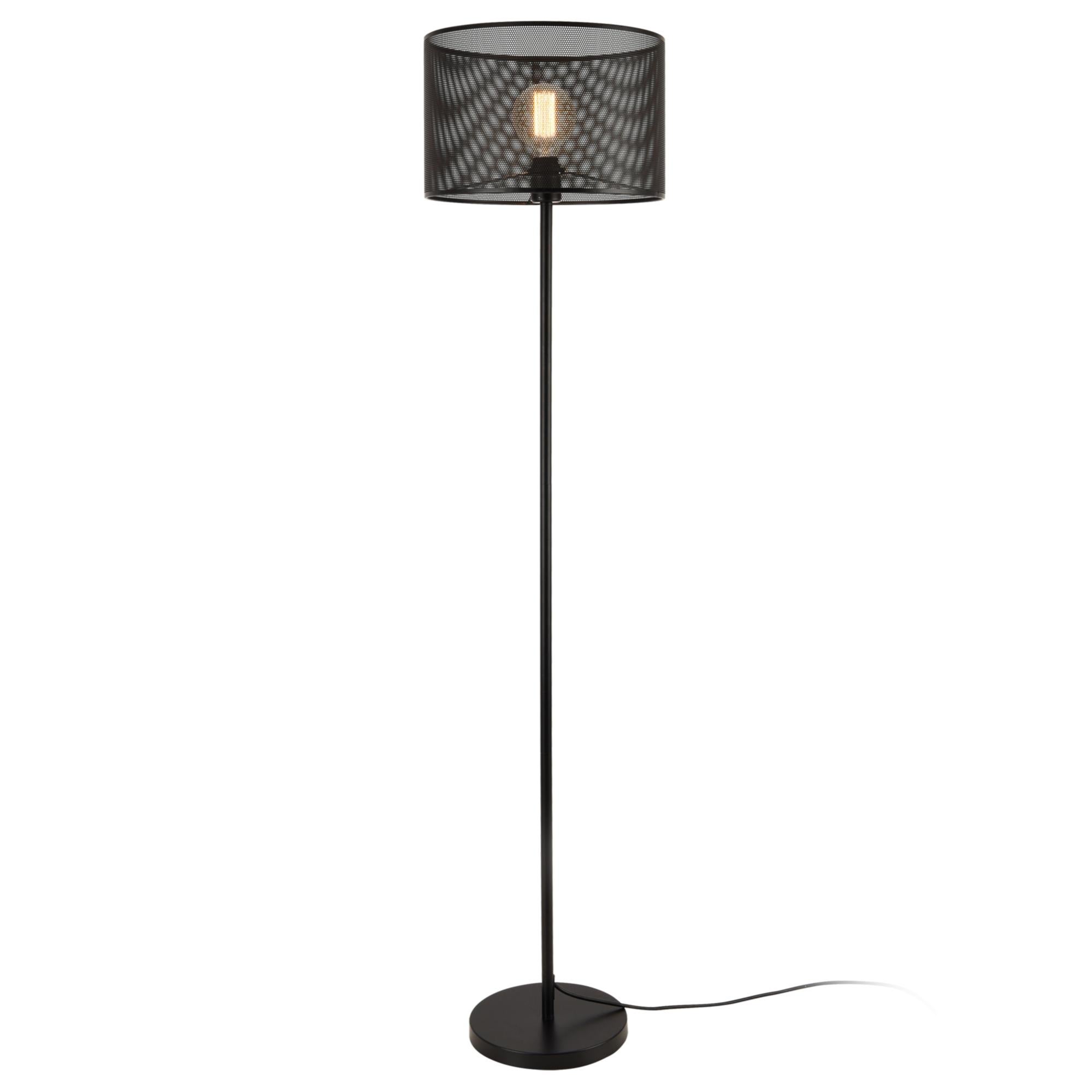 Lux.pro Lampada A Sospensione Doppio Paralume Cilindrico 40 Cm – Lampadario In Tessuto Grigio/Oro, Altezza Regolabile Per Soggiorno E Ingresso - 2