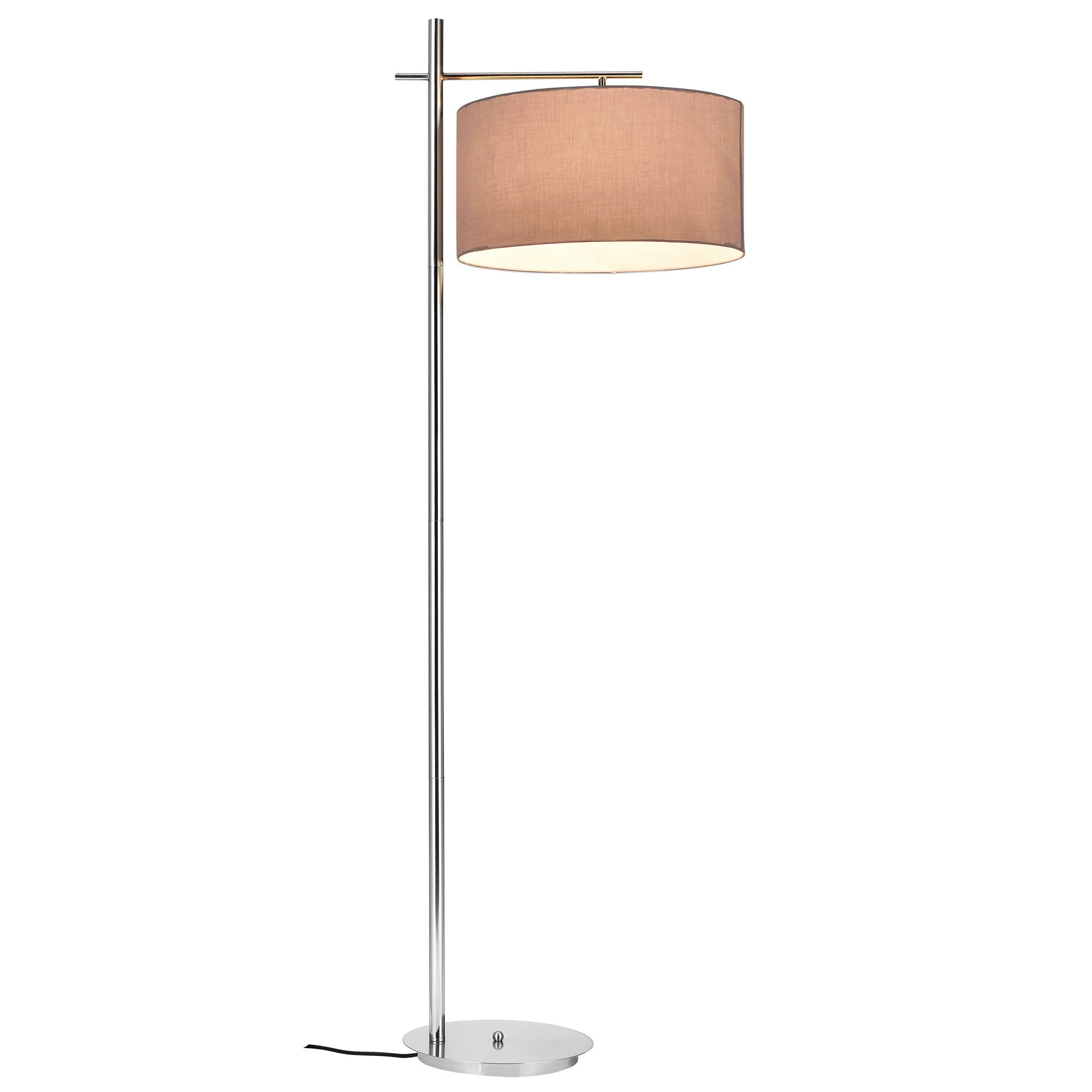 1 x socle E27 lampe sur pied lampe de plancher lampe lampe de salon lampadaire Black Mikado - 170 cm x Ø 35 cm lux.pro