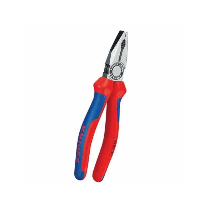 Pinza Combinata Knipex Nera Tramentata, Plastificata 180 Mm 03 01 180 - Foto 8