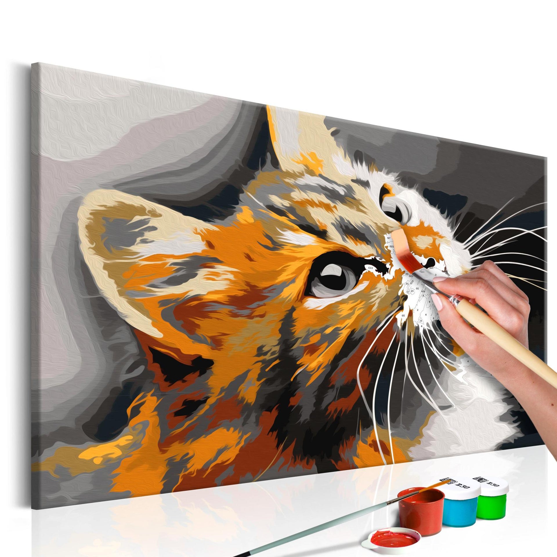 Tableau A Peindre Soi Meme Peinture Par Numeros Motif Chat Roux 60x40 Cm Tpn Leroy Merlin Tableau A Peindre Soi Meme Peinture Par Numeros Motif Chat Roux 60x40 Cm Tpn Leroy Merlin