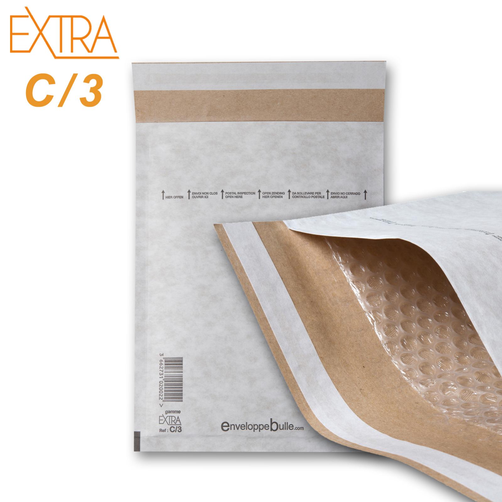 Lot De 50 Enveloppes à Bulles ECO D/4 VERTES Format 180x260 Mm