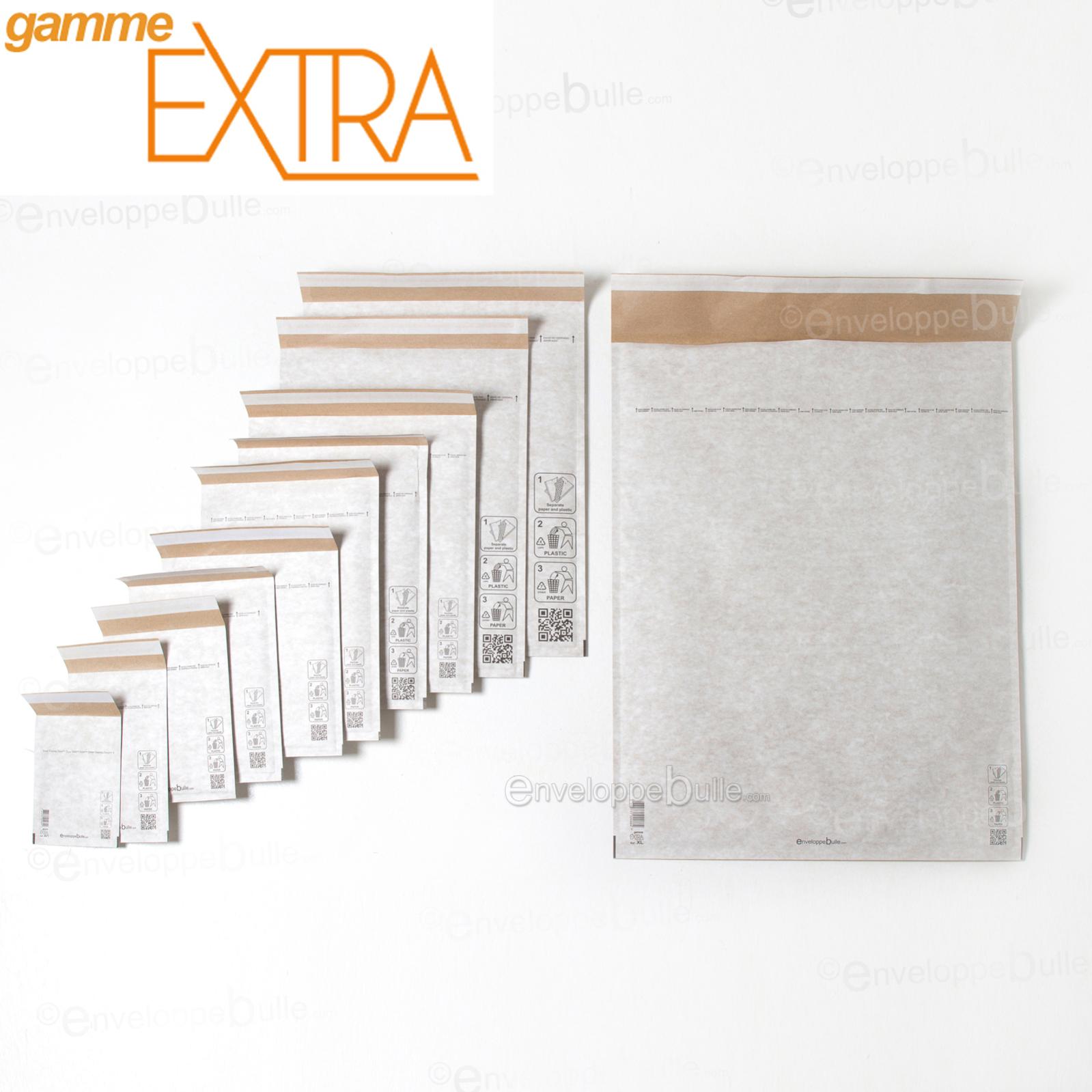 Lot de 100 Enveloppes à bulles EXTRA H/8 format 270x360 mm - 3