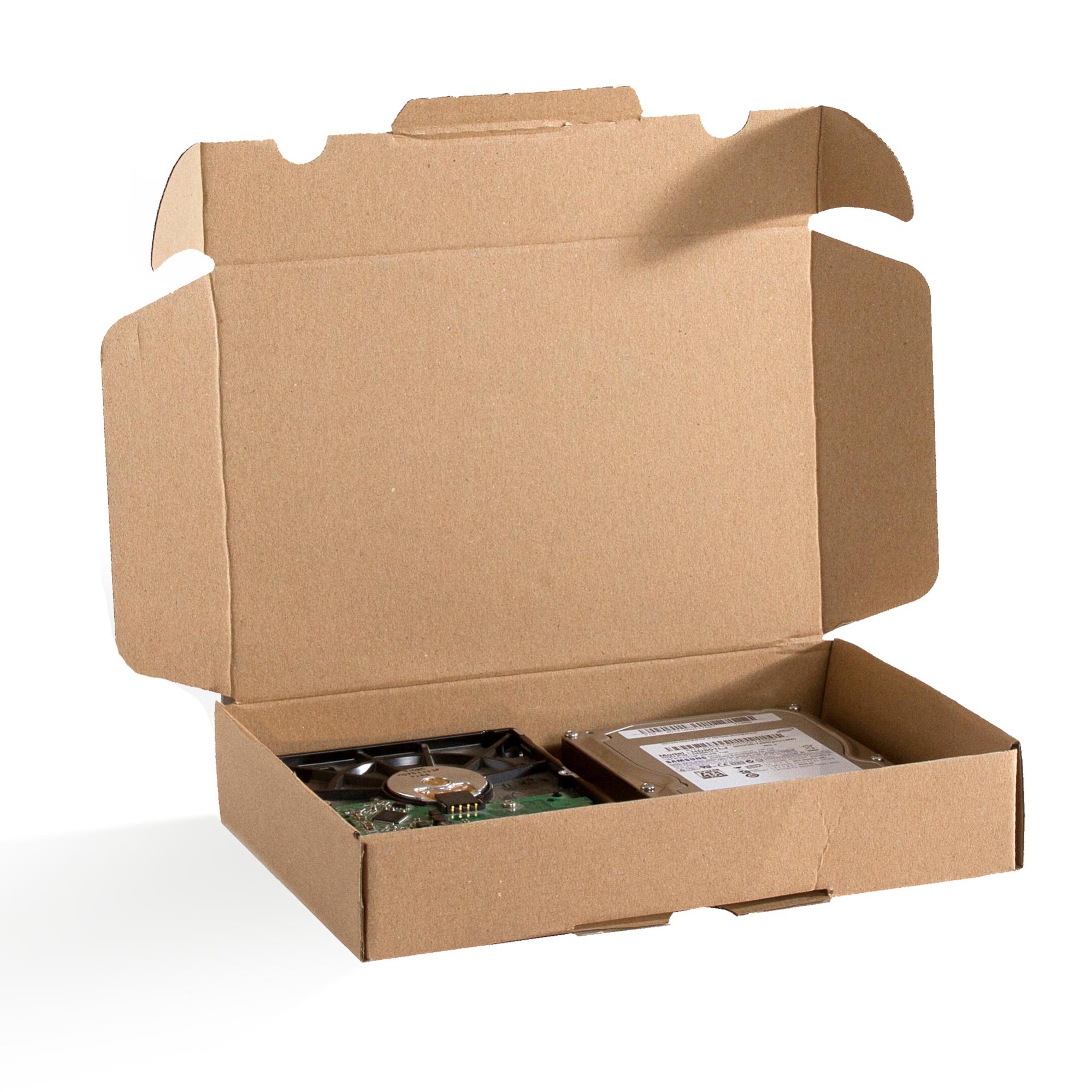 Lot De 10 Boîtes Postales Brunes 150x100x70 Mm - Carton Simple Cannelure Pour Envois Postaux