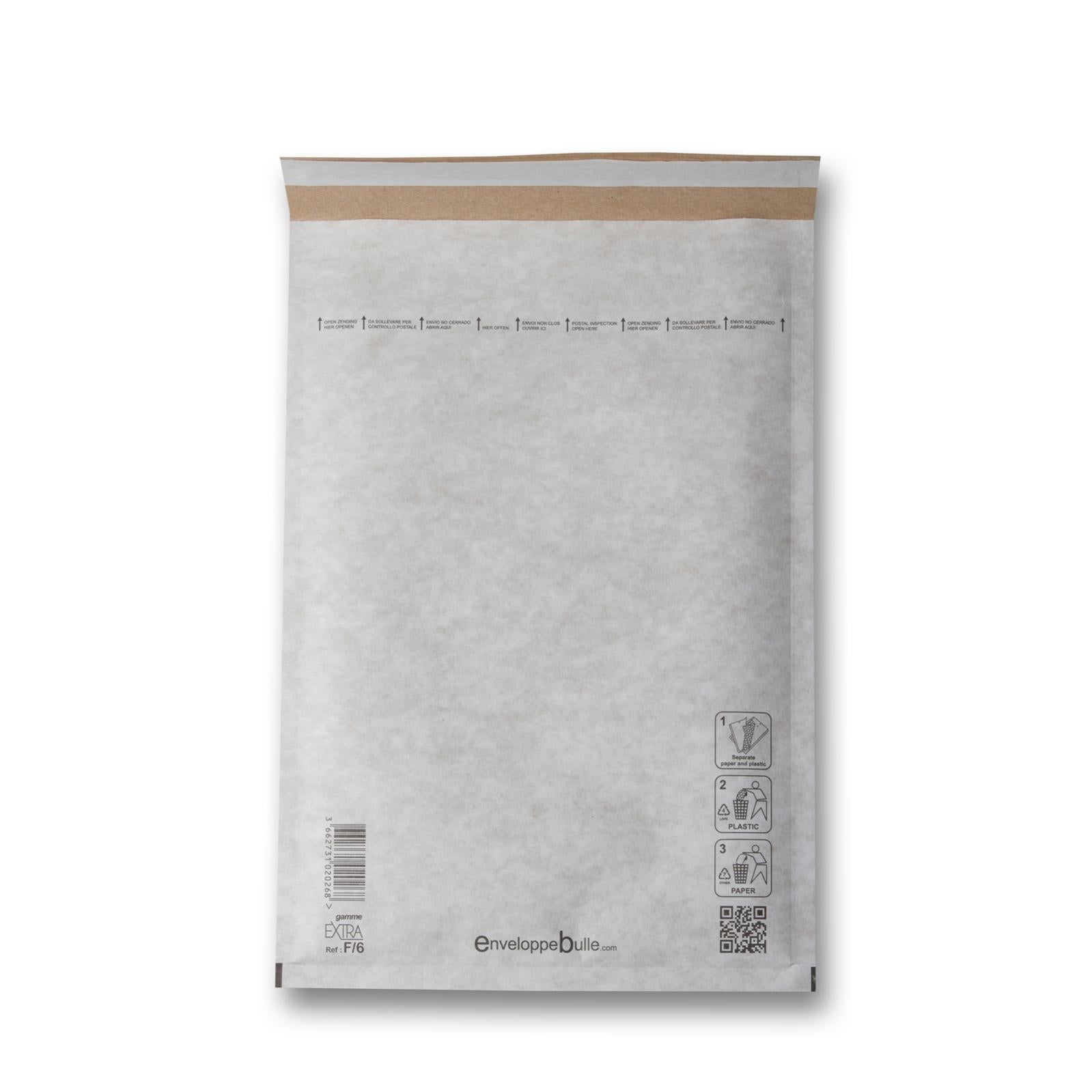 Lot de 100 Enveloppes à bulles EXTRA F/6 format 220x335 mm - 2