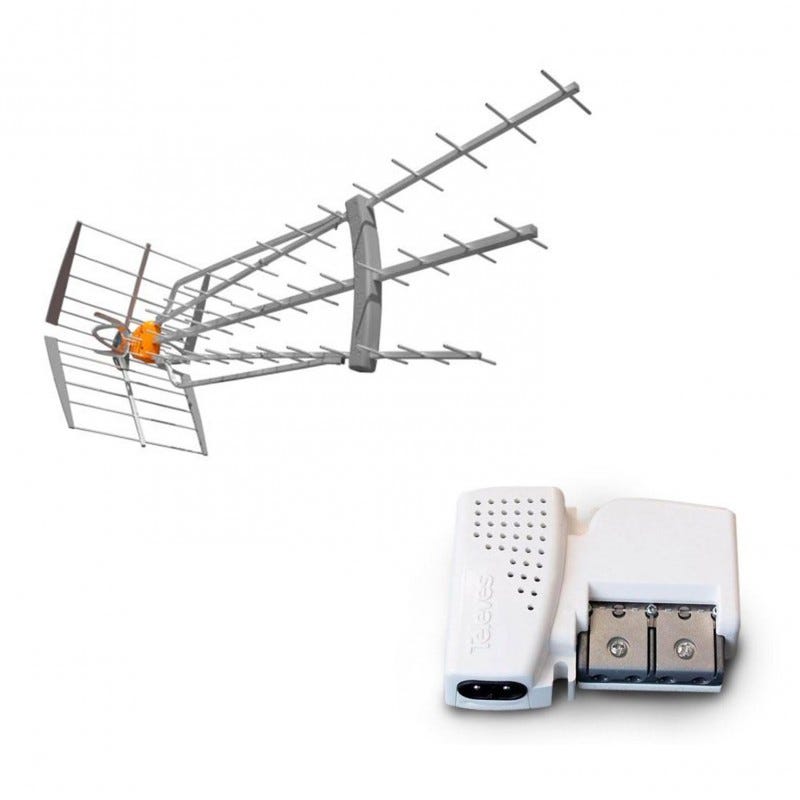 Kit Antenne d'extérieure / intérieure, 4G / 5G Trinappe Metronic