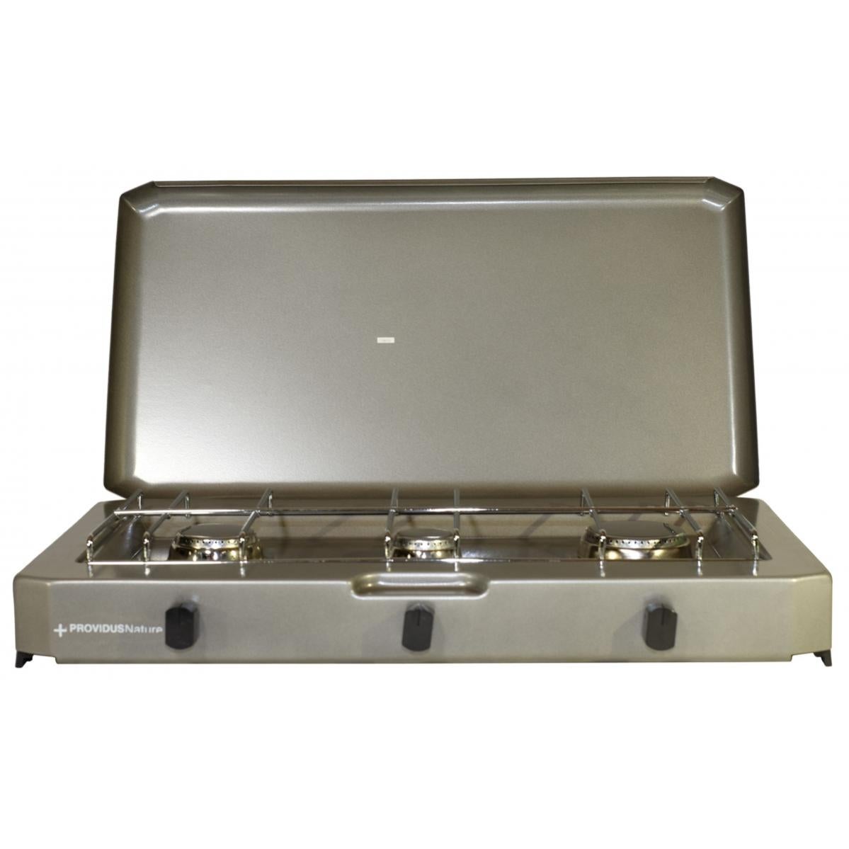 Plaque De Cuisson Gaz 3 Feux Ft300 Pour Bouteille 13kg Gris Leroy Merlin