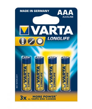 Piles Varta AAA Micro Professional Lithium 4 pièces - HORNBACH Luxembourg