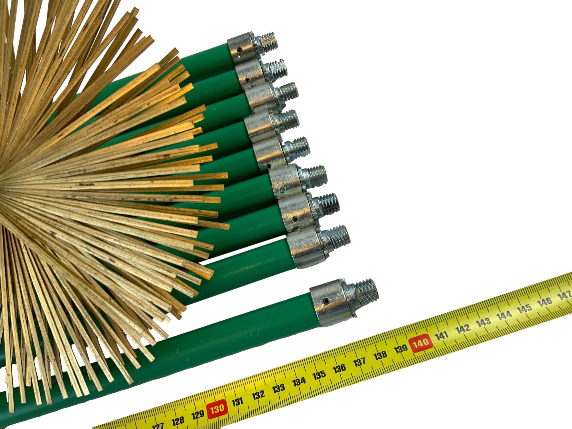 Kit de ramonage pro conduits non gainés | Hérisson acier | Ø 150 mm ...