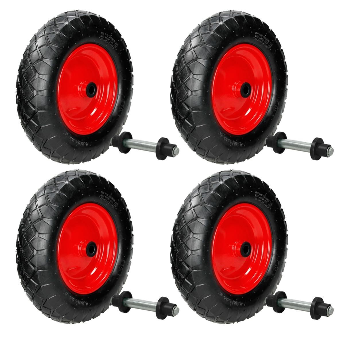 Ruota Per Carriola Homeit 3.5x6 - Gomma Pneumatica, Cerchio In Plastica, Per Carriole Standard - Foto 11