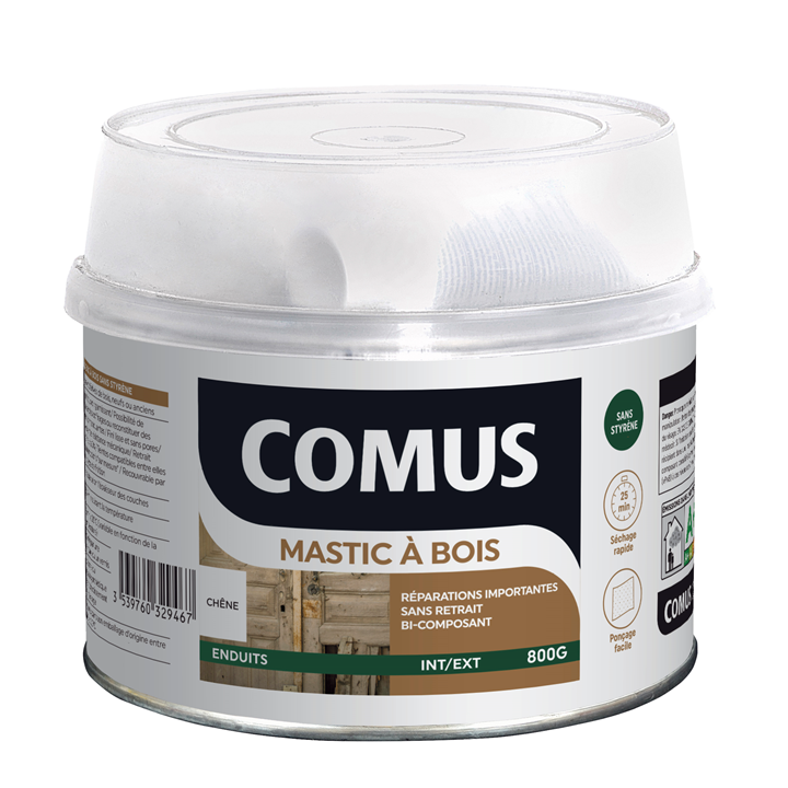 MASTIC BOIS (B+D) CHENE 800 GR - COMUS | Leroy Merlin