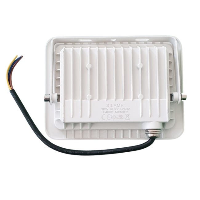 SWANEW Projecteur LED projecteur extérieur projecteur extérieur IP66  applique 100W Blanc chaud