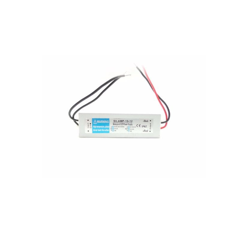 Transformateur 12 volts - 10 watts étanche IP67 achat prix pas cher