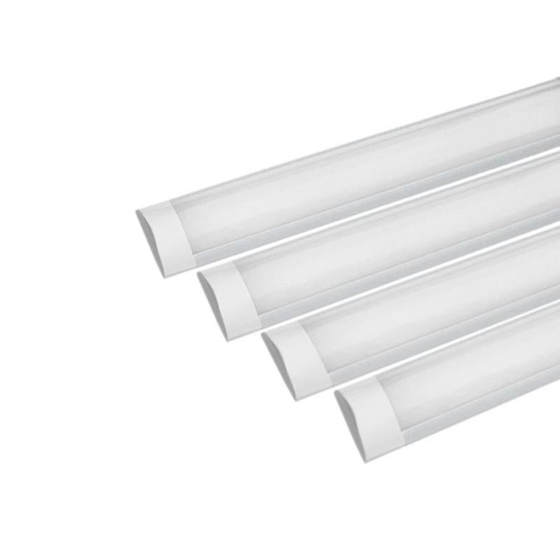 Réglette LED 60cm 18W (Pack de 4) Blanc Neutre 4000K 5500K SILAMP Leroy Merlin