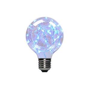 Ampoule LED Filament E27 230V 40lm 2,2W 1000K Bleu