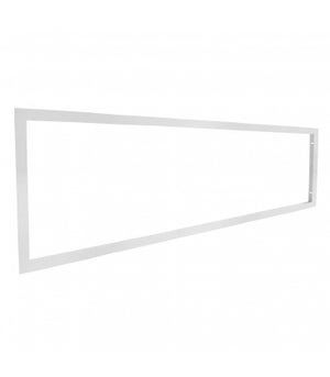 Cadre d'encastrement - Dalle LED 120x60 - Faux plafond placo BA13 -  Aluminium Blanc