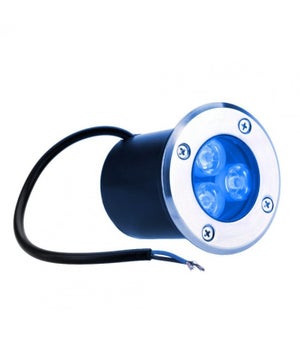 Pack Mini Spots LED Encastrables SP-E01 Tout Compris - Bleu - 16 spots LED  - Sans Télécommande