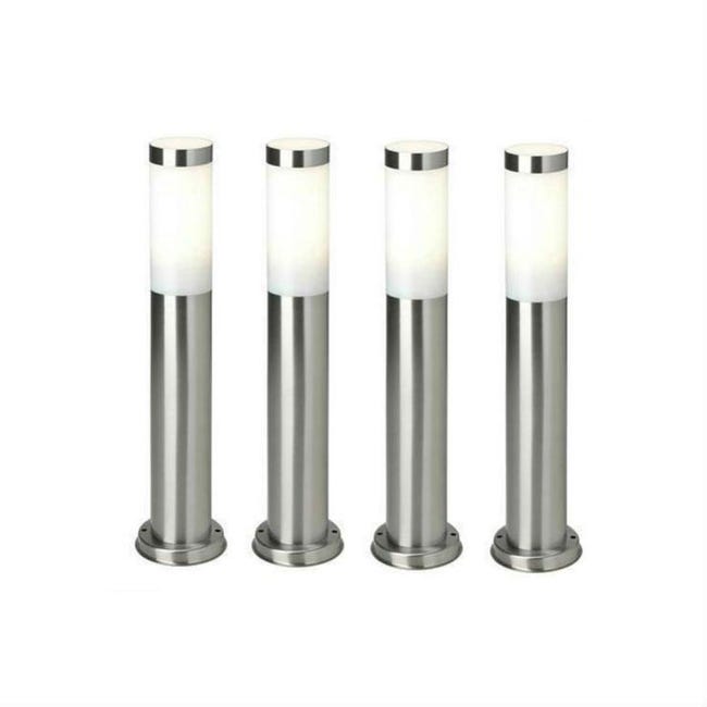 Set di 6 dissuasori da esterno VERACRUZ antracite altezza 35cm Set di 6 dissuasori da esterno VERACRUZ antracite altezza 35cm