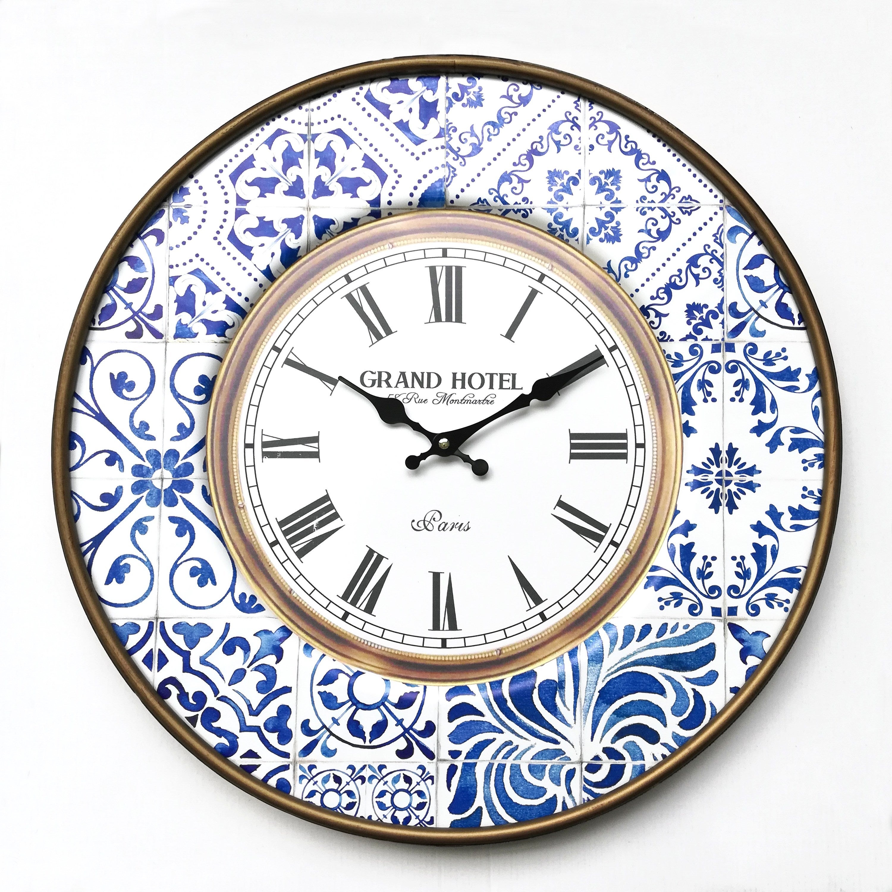 Signes Grimalt By SIGRIS - Reloj Pared Mapamundi Blanco de Mdf, Reloj  Reloj Vintage Pared Reloj Pared Vintage 58x4x58cm