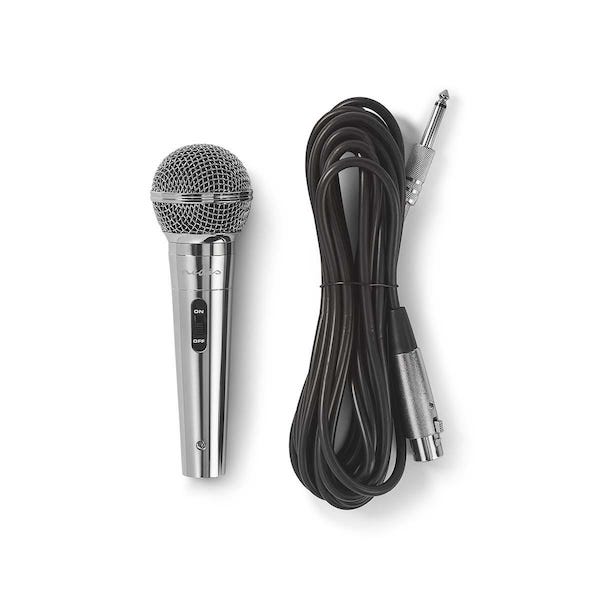 CONECTICPLUS Microphone Filaire Avec Câble Jack 6.35 5m