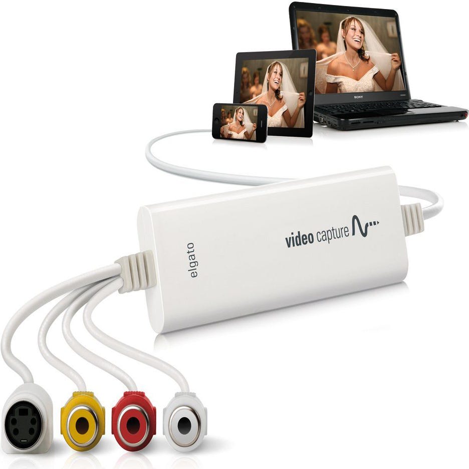 Boitier d'acquisition vidéo USB (RCA + SVHS) Compatible Windows / Mac OS