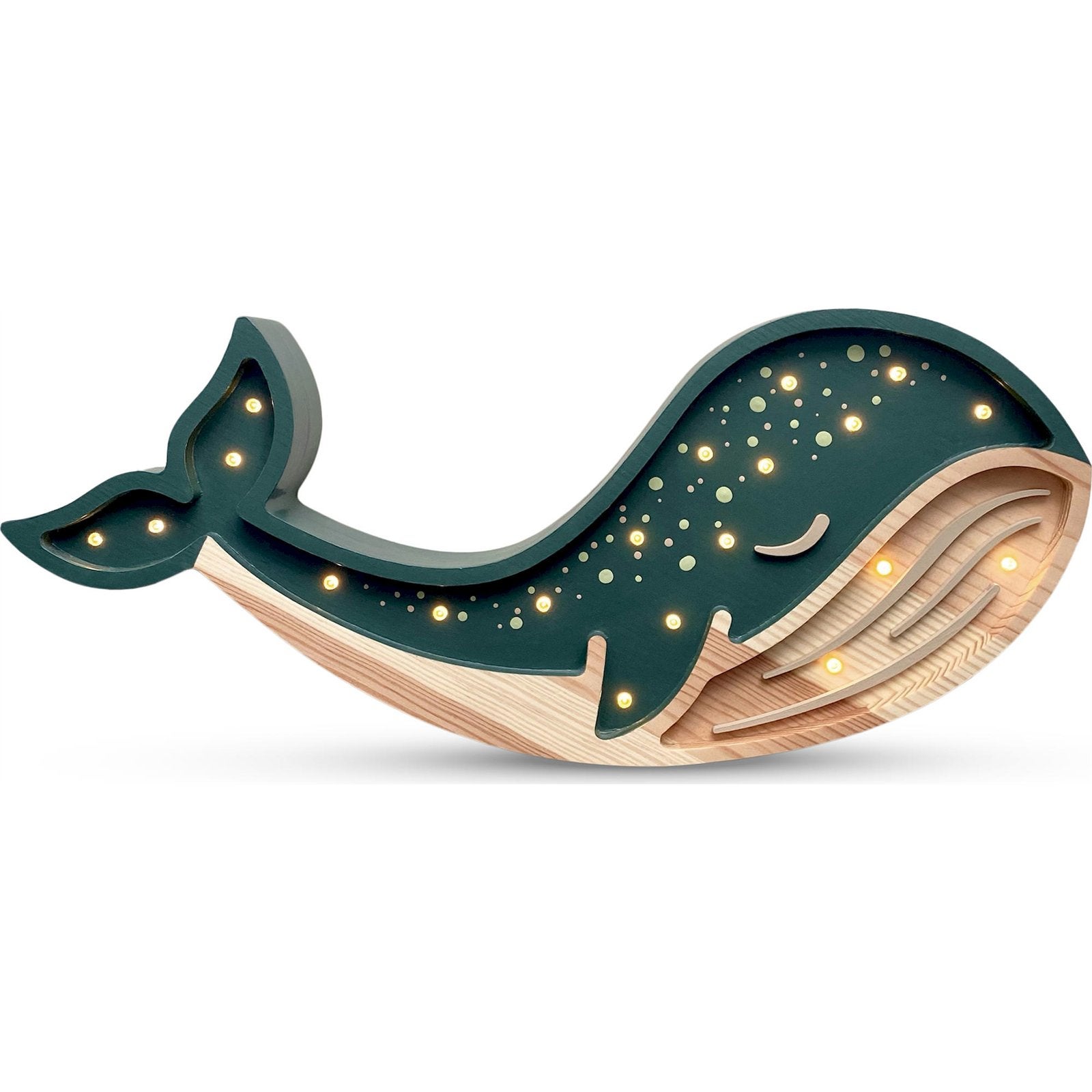 Lampe originale baleine et fond marin • Veilleuse