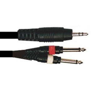 PAR- Câble d'instrument 6,35 mm jack mâle cordon d'interconnexion