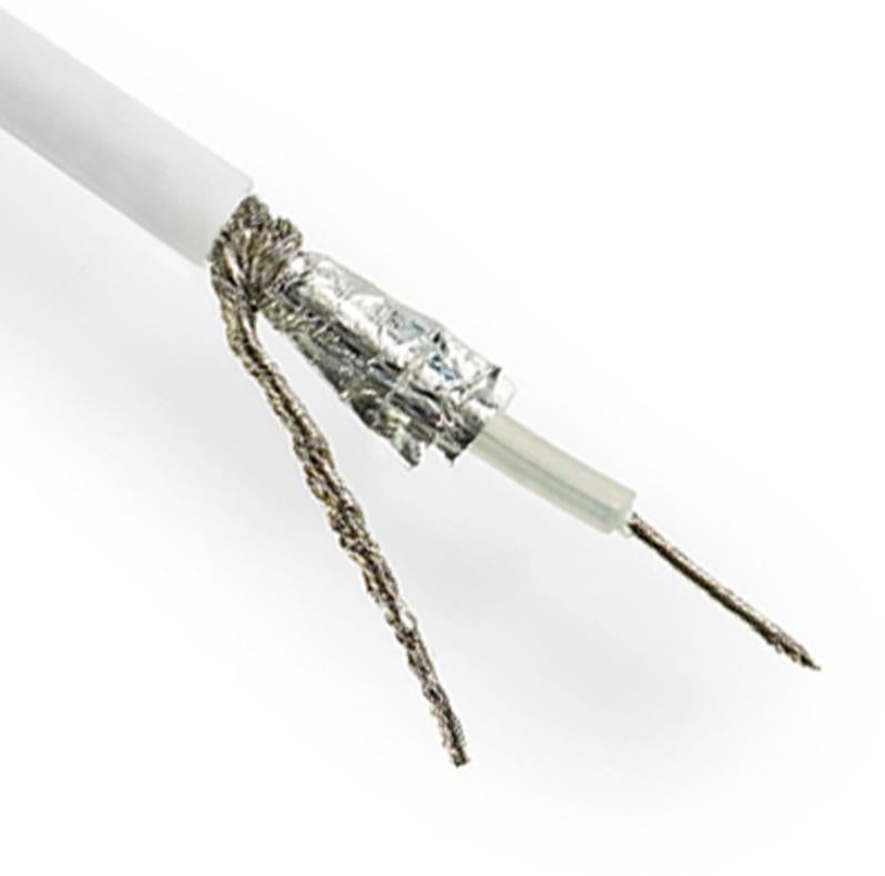 Bobine de câble coaxial RG58CU 10m Blanc Leroy Merlin